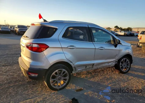 2021 Ford Ecosport Titanium z USA, uszkodzony, nr VIN MAJ3S2KEXMC443701